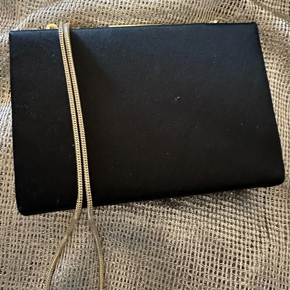 Kate Spade Tiny Emmanuel Crystal Bag - Satin Clutch Is Perfect‎ For Evenings Out